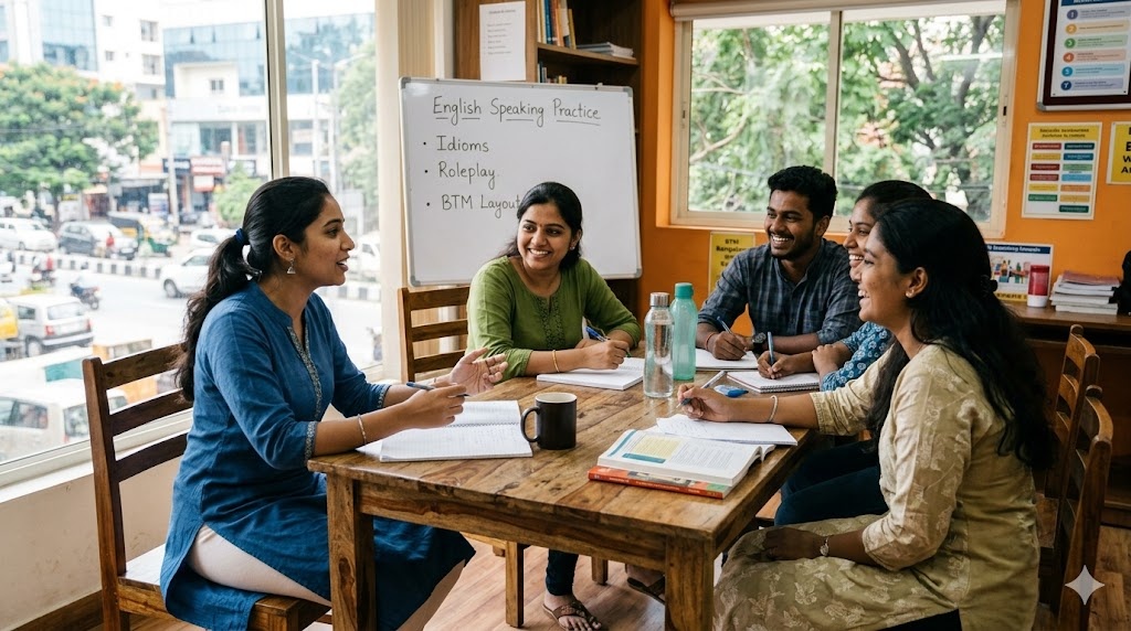 Top Spoken English Courses in BTM Bangalore 2026